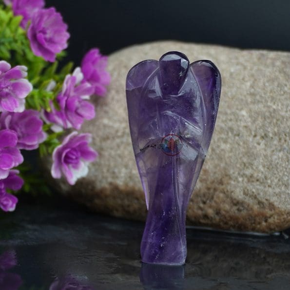 Amethyst Angel (3 Inch) - Remedywala