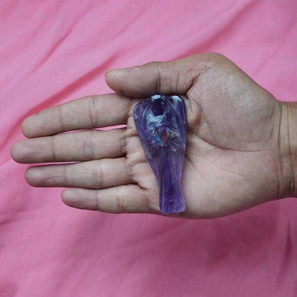 Amethyst Angel (3 Inch) - Remedywala