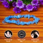 Aquamarine Chips Stone Bracelet – Remedywala