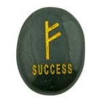 Black Agate Success Printed Coin Success Coin