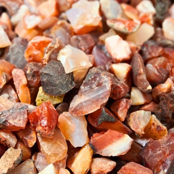 Red Carnelian Rough Stone