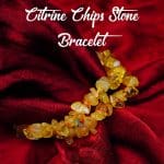 Citrine Chips Bracelet