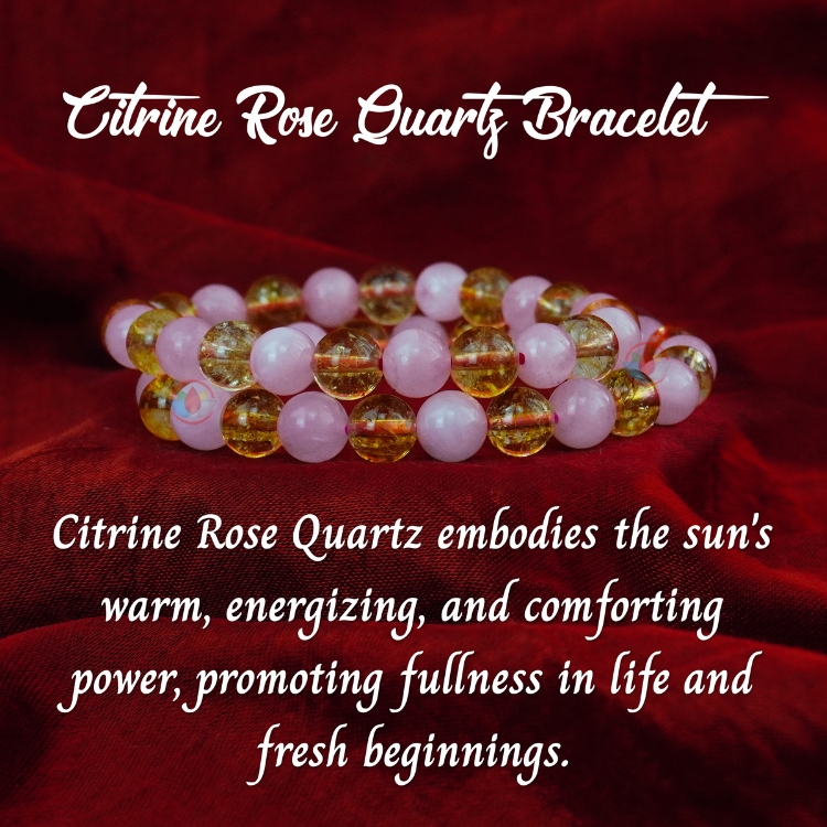 Palo Santo Bracelet: Rose Quartz The One – One Love Holistics