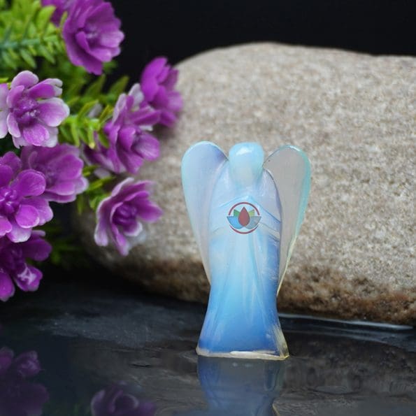 Opalite Angel (2 Inch) - Remedywala