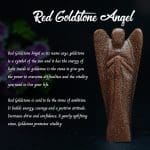 Red Goldstone Angel