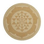 Sri Yantra Crystal Grid Plate (10 Inch Approx)