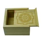 Sri Yantra Sacred Geometry Wooden Box, Cash Box, Bracelet Charging Box.