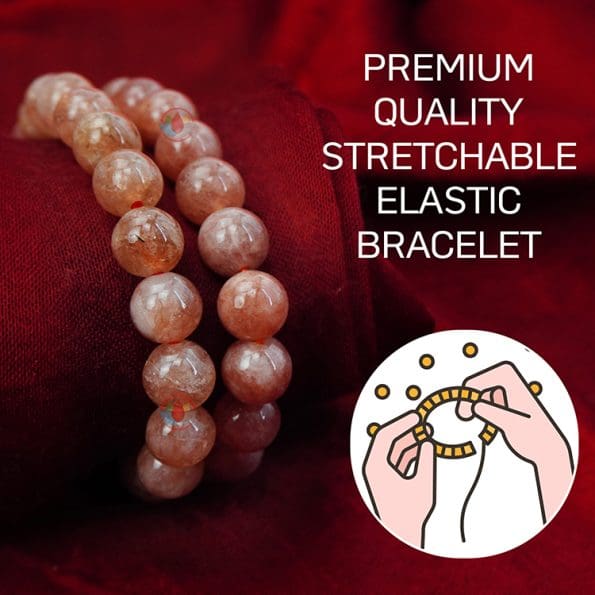 Sunstone Bracelet 8mm - Remedywala