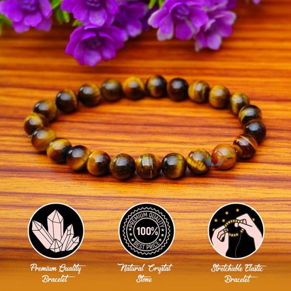 Tiger Eye Bracelet 8mm – Remedywala