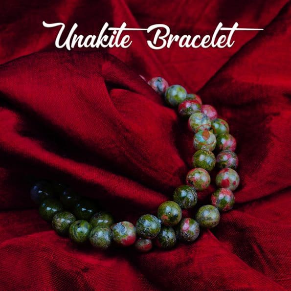 Unakite Bracelet 8mm