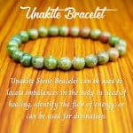 Unakite Bracelet 8mm