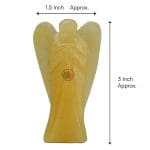 Yellow Citrine Angel (3 Inch) – Remedywala