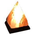 Triangle Natural Himalayan Rock Salt Crystal Lamp