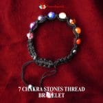 7 Chakra Stones Thread Bracelet 8mm AAA Grade - 3