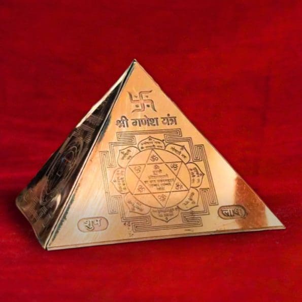 Sri Yantra Copper Pyramid