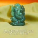 Natural Australian Green Jade Ganesha Statue