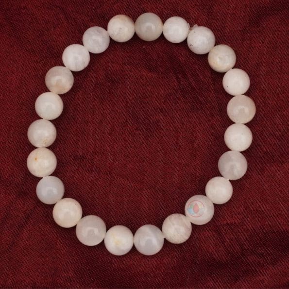 White Moonstone Bracelet