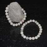 White Moonstone Bracelet 8mm