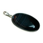 Black Banded Pendant