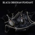 Black Obsidian Pendant