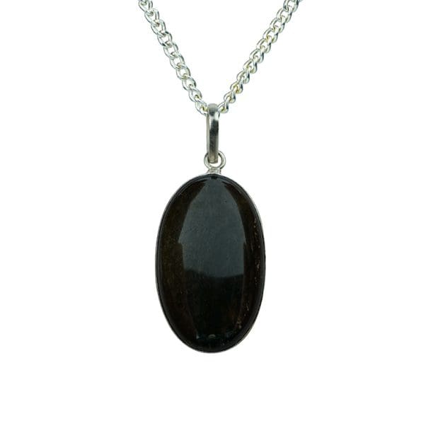 Black Obsidian Pendant