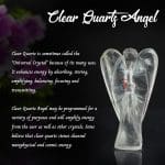 Clear Quartz Angel (2 inch) – Remedywala