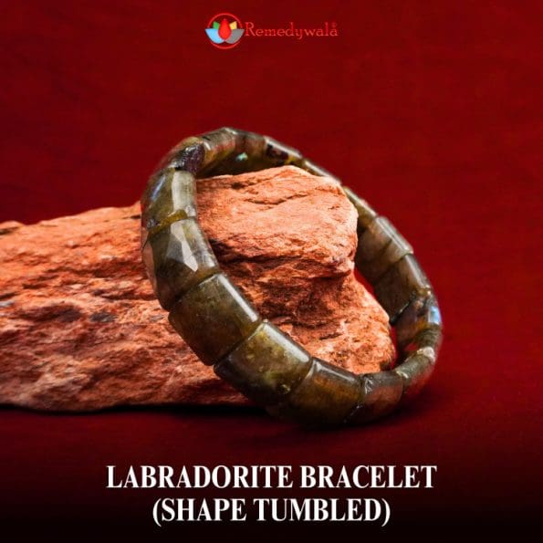 Labradorite Bracelet (Shape Tumbled)