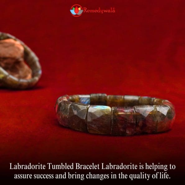 Labradorite Bracelet (Shape Tumbled)