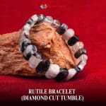 Rutile Bracelet (Diamond Cut Tumble)