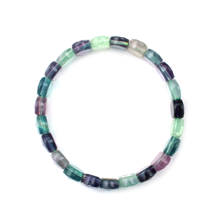 Amazon.com: Blue Fluorite Bracelet, Natural Gemstone Stacking Bracelet :  Handmade Products