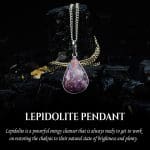 Lepidolite Pendant