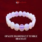 Opalite Diamond Cut Tumble Bracelet