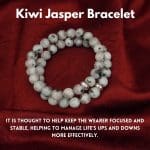 Kiwi Jasper Bracelet 8mm