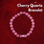 Cherry Quartz Bracelet 8mm