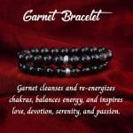 Garnet Bracelet 8mm