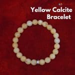 Yellow Calcite Bracelet 8mm