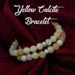 Yellow Calcite Bracelet 8mm