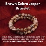 Natural Brown Zebra Jasper Bracelet 8mm single Bracelet, Natural Brown Zebra Jasper stone, Brown color.