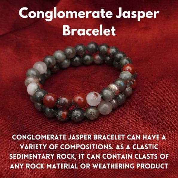 Conglomerate Jasper Bracelet