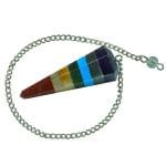 7 Chakra Crystal Dowsing Pendulum