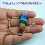 7 Chakra Crystal Dowsing Pendulum