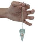 Clear Quartz Crystal Dowsing Pendulum