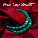 Green Onyx Bracelet 8mm single Bracelet, Green Onyx stone, Green color.