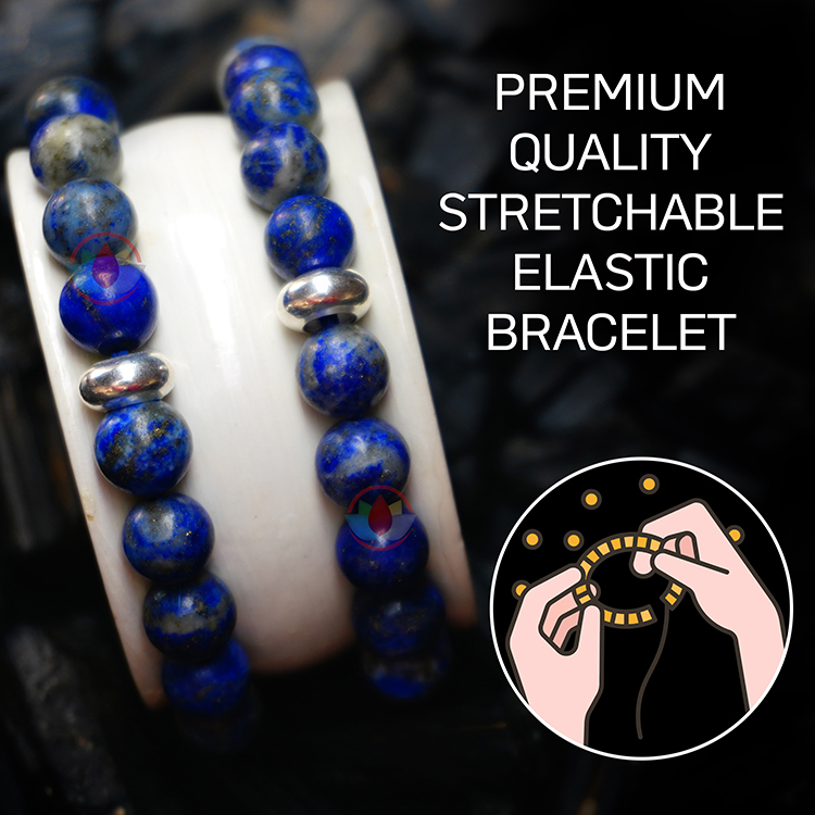 Silver Aura Creations Sterling Silver Lapis Lazuli Bracelet Price in India  - Buy Silver Aura Creations Sterling Silver Lapis Lazuli Bracelet Online at  Best Prices in India | Flipkart.com