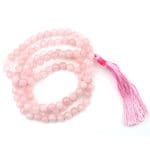 Rose Quartz 8mm Mala