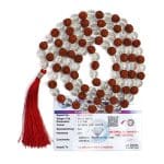 Rudraksha Crystal Mala