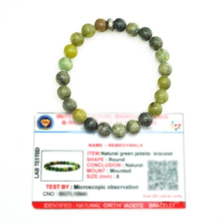 Green Jadeite Bracelet 8mm