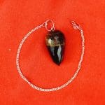 Tiger Eye Diamond Cut Crystal Pendulum