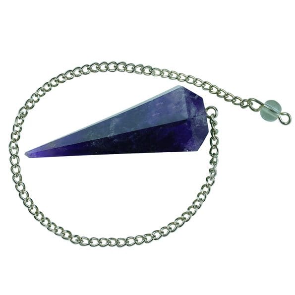 Amethyst Crystal Dowsing Pendulum