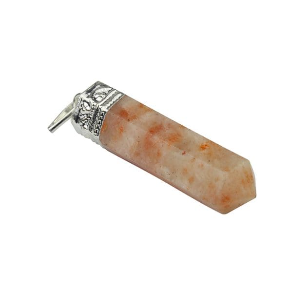 Sunstone Pencil Pendant